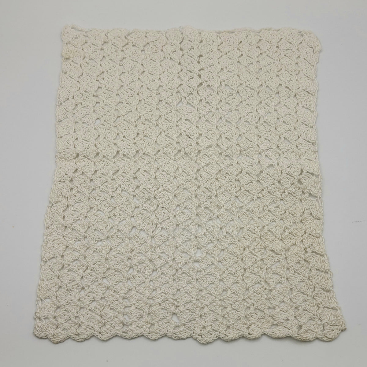 Crocheted Blanket for Double Bed 1/12 Scale Dollhouse Miniature