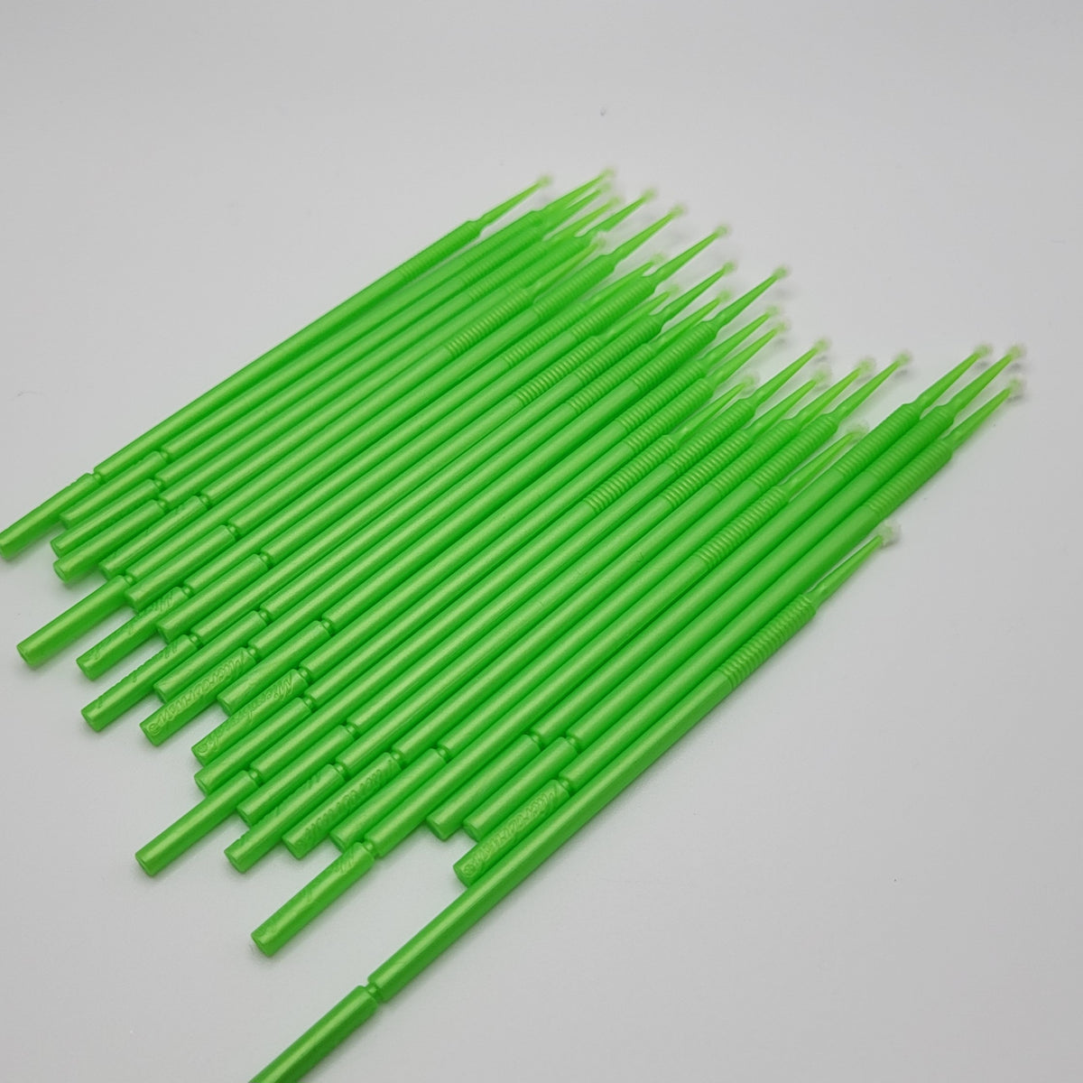 Microbrushes - Regular - Green - Pack of 25 – Freedom Miniatures