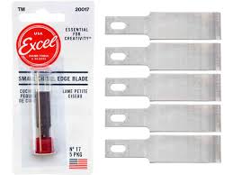 Excel Small Chisel Edge Blade - Package of 5 – Freedom Miniatures