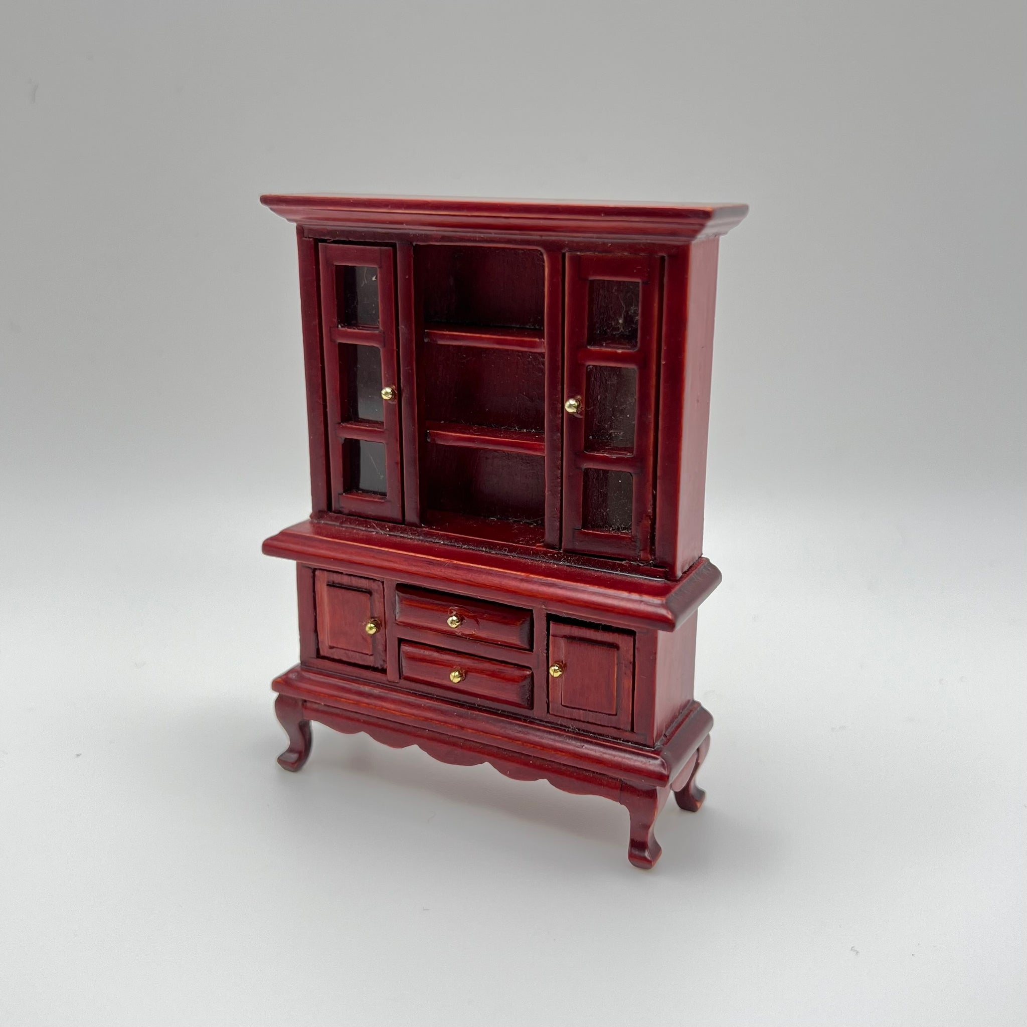 Half Scale Dollhouse China Hutch, outlets 1:24, Vintage