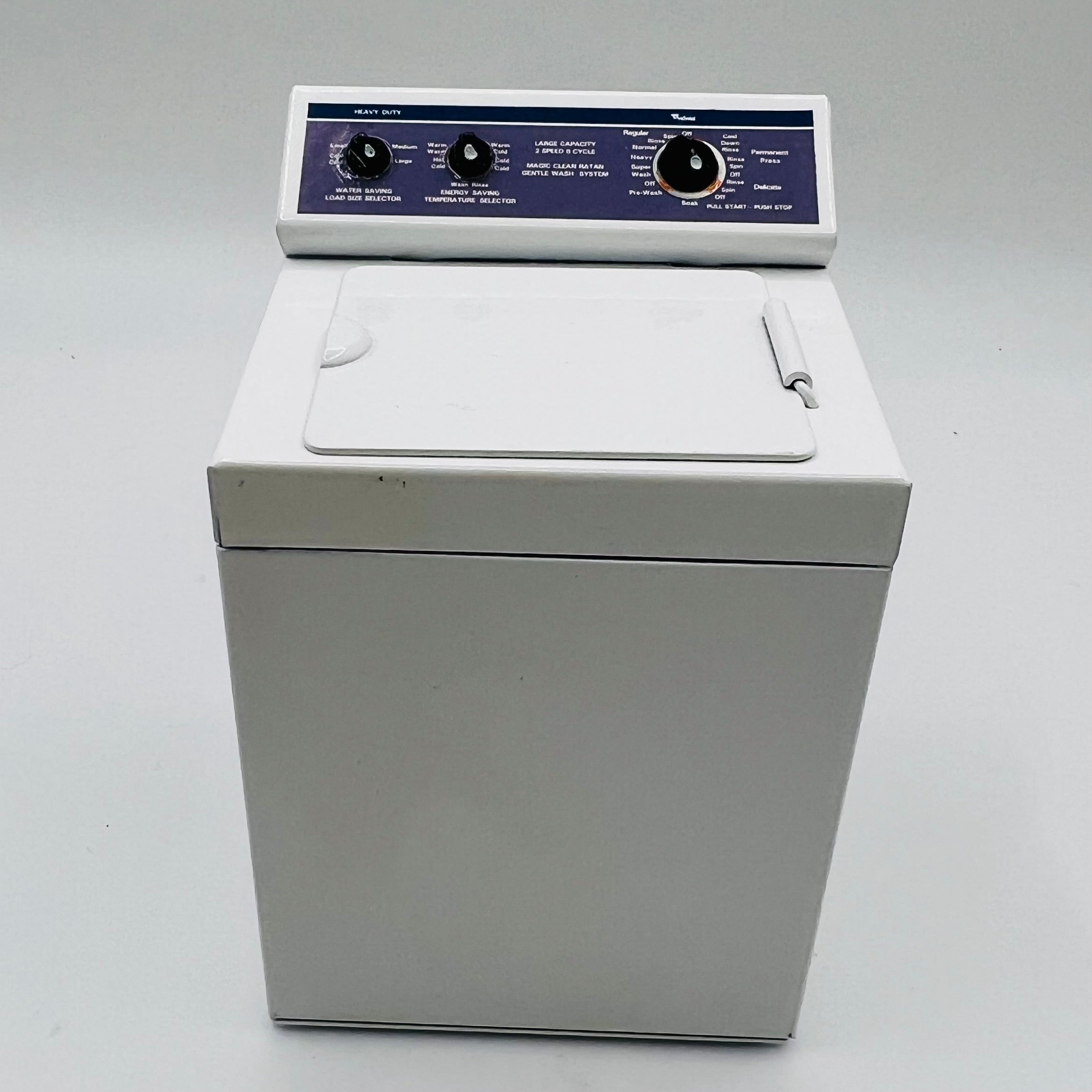 1:6 Scale Dolls House Metal Miniature Washing Machine-laundry Rack