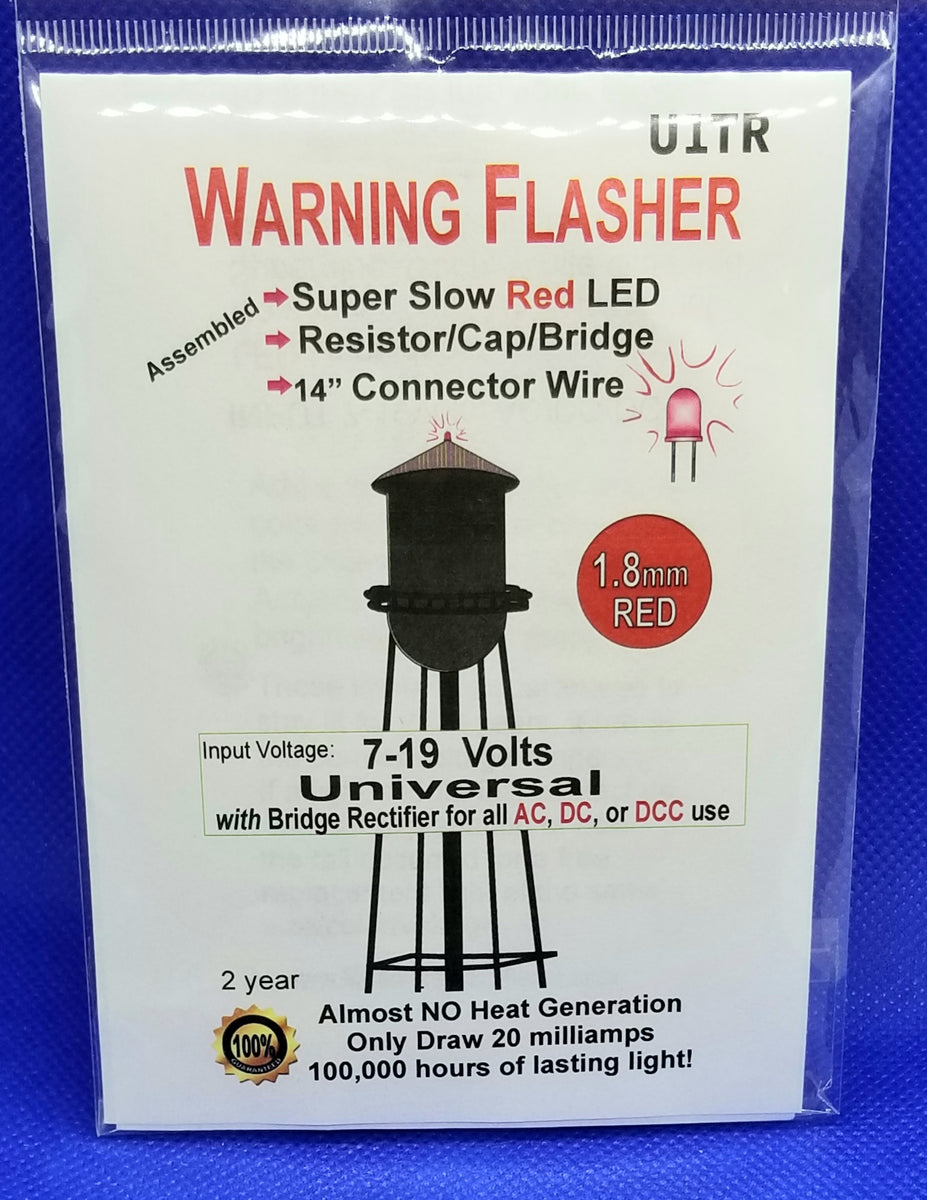 Warning Flasher Red LED – Freedom Miniatures