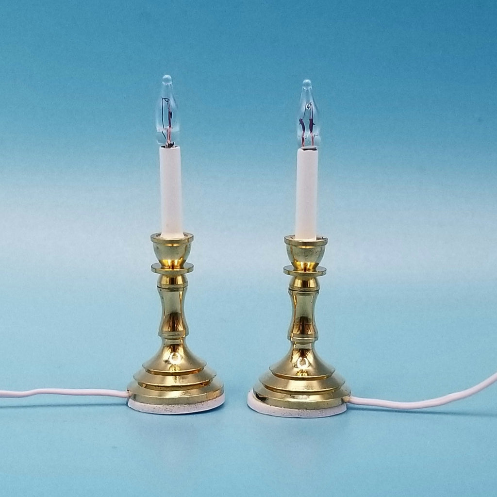 1:24 Scale,dollhouse Candles,miniature Candle Set,candles,silver
