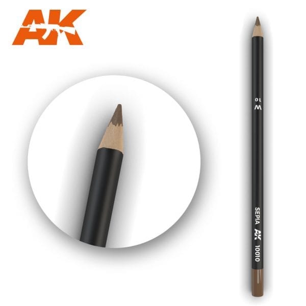 AK Interactive Weathering Pencil Light Brown Freedom Miniatures