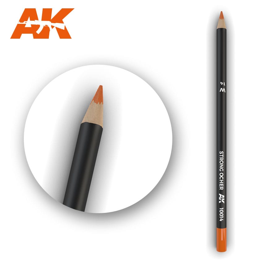 AK Interactive Weathering Pencil Orange Freedom Miniatures