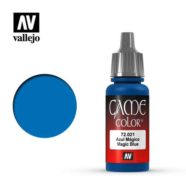 Vallejo Blue Color Set - 4 kleuren - 18ml - 72376 - Koop nu bij Scenery