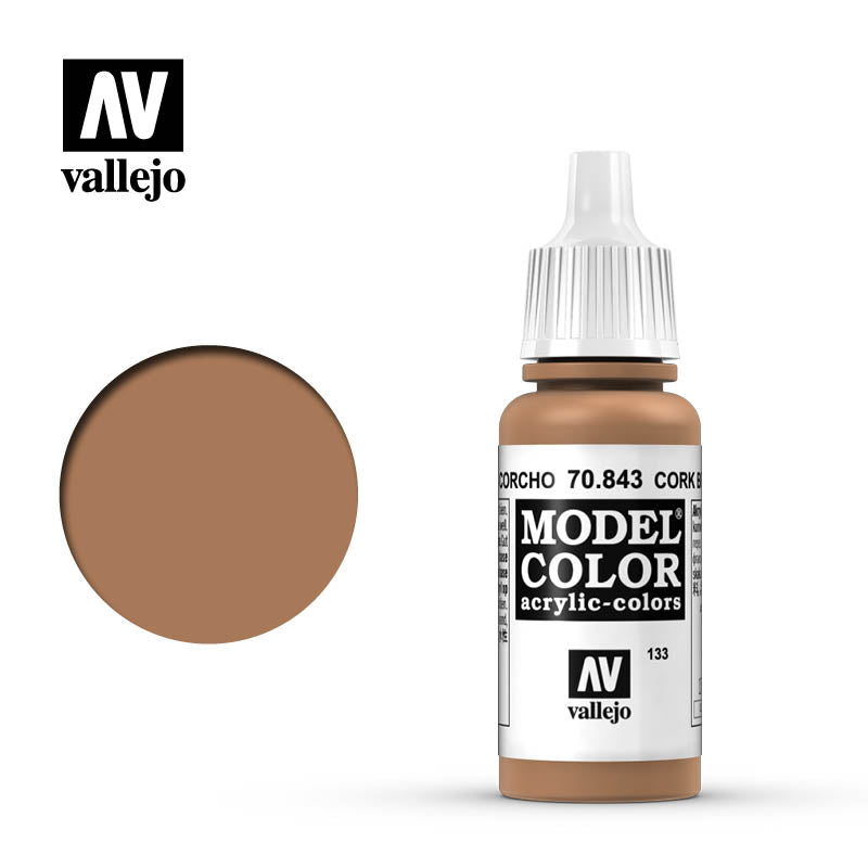 Vallejo Model Color acrylic paint - 70.843 Cork Brown