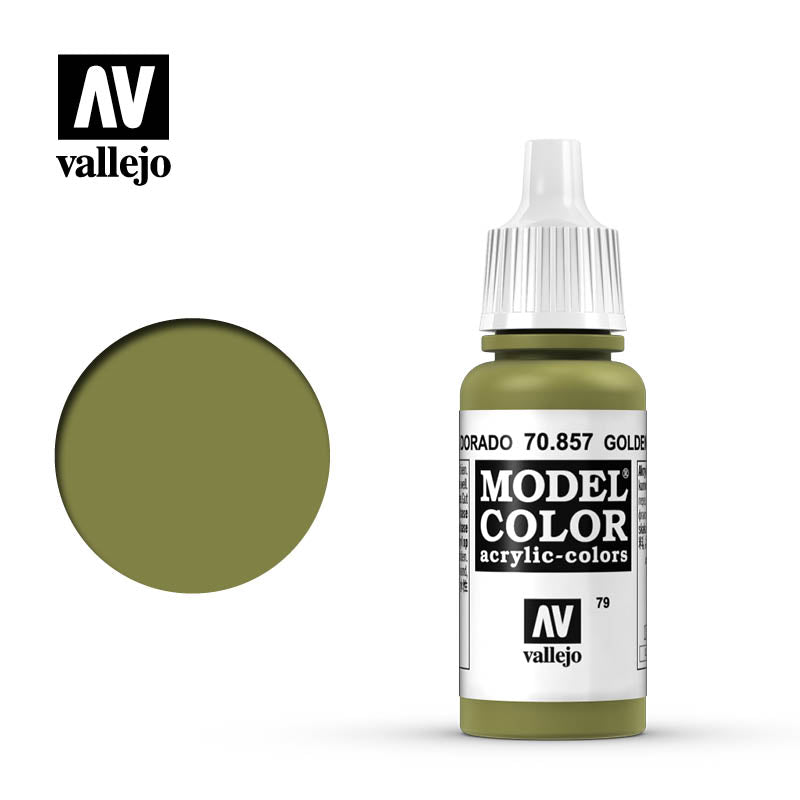 Vallejo Model Color Paint - Golden Olive - Acrylic – Freedom Miniatures