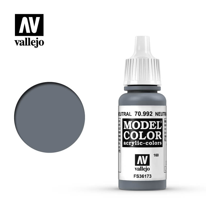 VALLEJO AIRBRUSH PAINT - MODEL AIR - SURFACE PRIMER GREY 60ML - 73.601